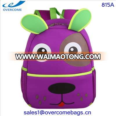 hot selling best price waterproof lightweight eva animal cartoon dog kids school bag