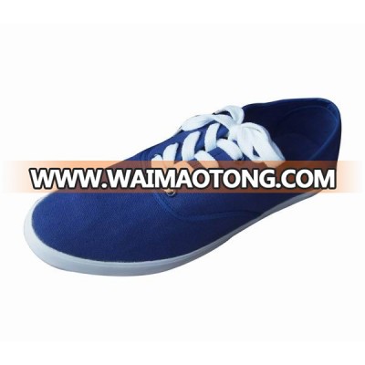 cheap simple plain prisoner comfort canvas flat shoes