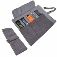 Canvas Portable Pouch Organizer Roll Tool Storage Bag